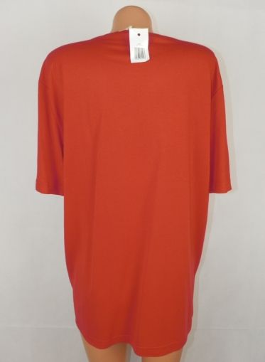 XXL Червена трикотажна блуза от вискоза ( с етикет)
