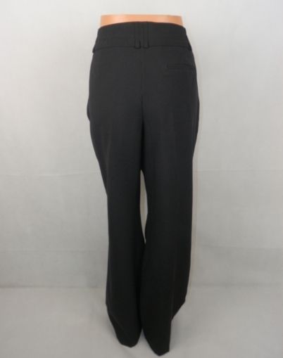 XXL Черен панталон с широка талия (с етикет)