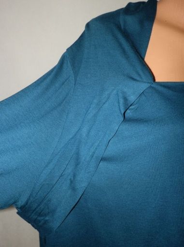 XXXXL Трикотажна блуза от вискоза UK32