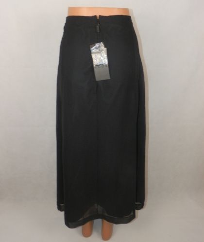 Дълга шифонова пола с украси
