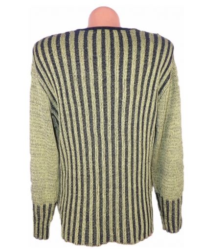 XL Интересен памучен пуловер