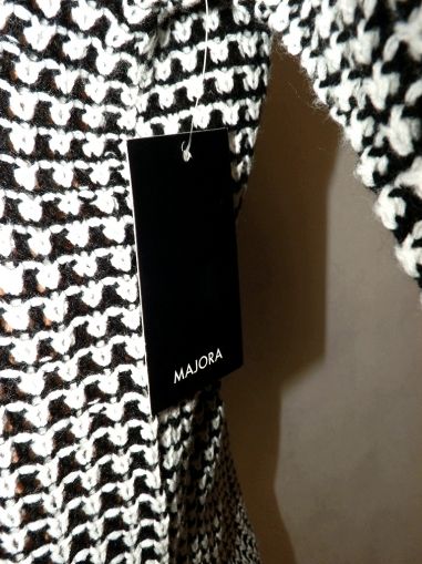 XL Черно-бял пуловер ( с етикет)