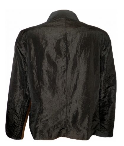 XL Черно сако от тафта