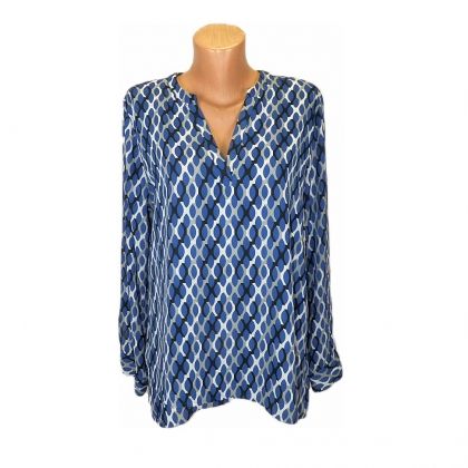 Асиметрична шифонова блуза Rozali