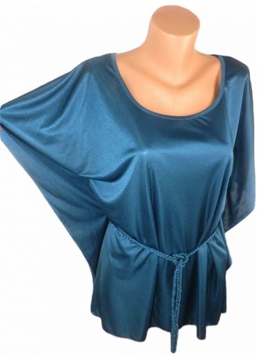 L-XL Интересна еластична блуза