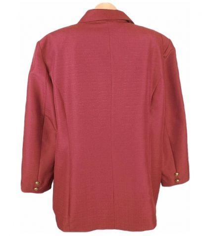 Класическо сако в цвят бордо
