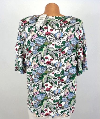 Мека цветна трикотажна блуза KappAhl