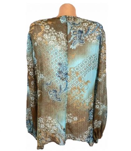 Шифонова блуза с украси Zizzi
