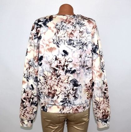 Еластична блуза с флорална рисунка H&amp;M
