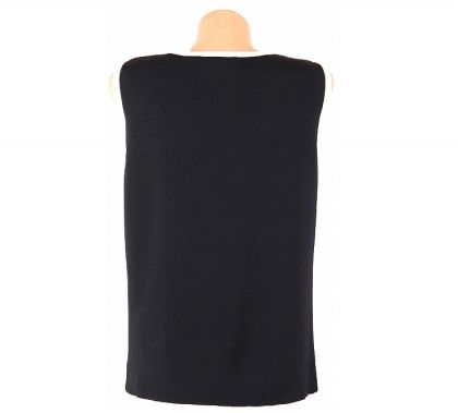 XL Еластична блуза от  вискоза без ръкави