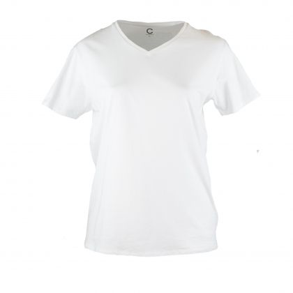Бяла блуза от органичен памук
