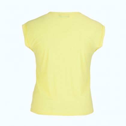 Лимонено-жълта блуза без ръкав Sister Point