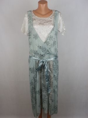 L-XL Интересна шифонова рокля-туника