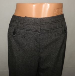 XL-XXL NEXT Красив сивочерен панталон 