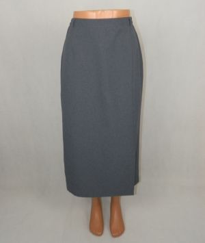 L-XL Дълга сива пола