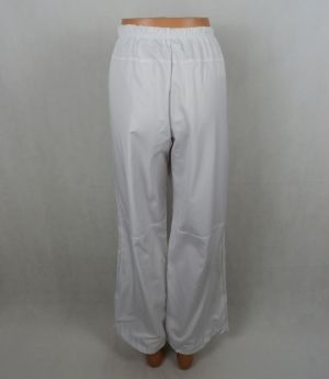XL Бял спортен панталон с връзки