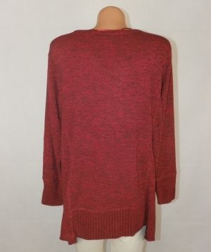 XXL Асиметричен пуловер с украси