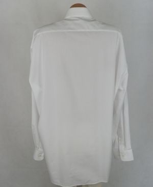 Класическа бяла мъжка риза врат 43 17"