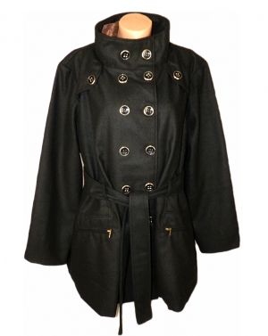 XL Черно есенно палто ( с етикет)