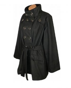 XL Черно есенно палто ( с етикет)