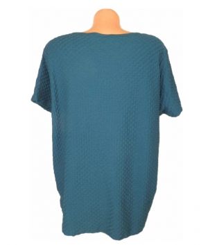 XXL Зелена памучна блуза