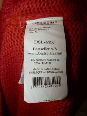 L-XL VERO MODA интересен пуловер