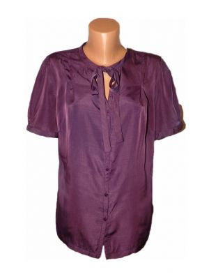 XL Лека лилава блуза-туника