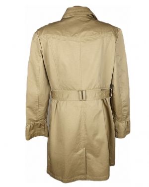 L-XL Кремав шлифер за есента
