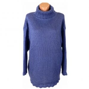 Пуловер от мохер в цвят лавандула ESPRIT