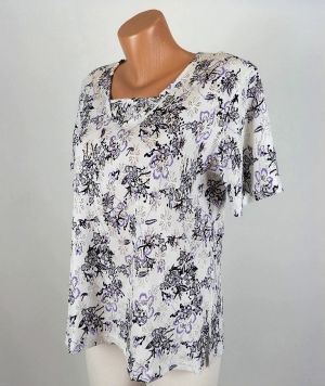 XL Еластична дантелена блуза 