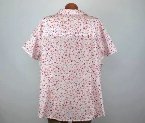 XXL-XXXL Памучна блуза на цветя