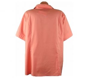 XXL Прасковена памучна риза
