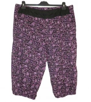 XL Лек памучен панталон на цветя