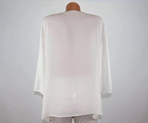 XL-XXL Шифонова блуза с интересна кройка