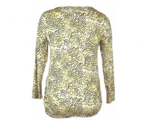 L-XL Трикотажна блуза от вискоза с набори