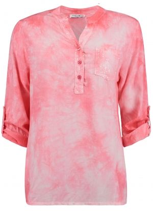 Розова лятна блуза Miriam