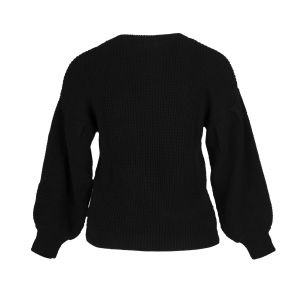 Черен пуловер