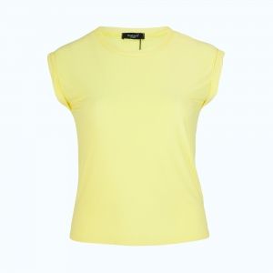 Лимонено-жълта блуза без ръкав Sister Point