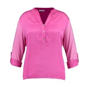 Розова блуза с набиращи се ръкави Z-one