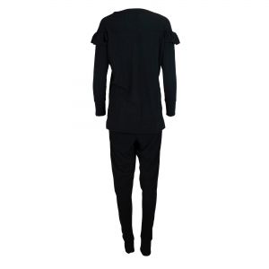 Комплект черна блуза и клин