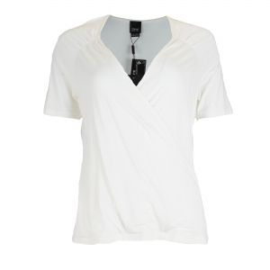 Бяла трикотажна блуза  ESPRIT 