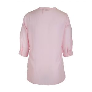 Розова шифонова блуза