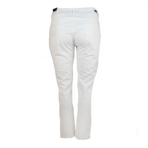 Бял дълъг панталон