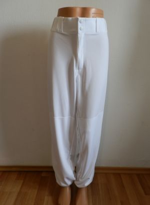  XXL Бял еластичен спортен панталон